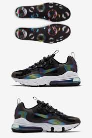 Nike Air Max 270 React Dark Smoke Grey Black White Multi Color Ct9633 001 In 2020 Nike Air Max Air Max 270 Nike Air