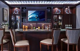 Turning your basement into a real bar can be a great use of. Classic Contemporary Home Bar Traditional Home Bar Miami By Frances Herrera Interior Design