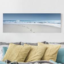 Check spelling or type a new query. Leinwandbild Spuren Im Sand Im Panoramaformat Kaufen