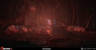 In gears of war 4 **spoilers**. Artstation Gears 5 Swarm Pods Stef Velzeboer