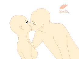 Couple Base Kiss 1 By Xharmony Pixels On Deviantart Anime Poses Reference Drawing Base Drawing Reference Poses