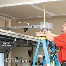 How To Install A Replacement Garage Door Opener Garage Door Opener Installation Diy Garage Door Garage Door Opener Repair