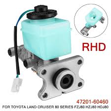 A brake rotor is a smooth metal disc attached to the wheel hub. Right Brake Master Cylinder 47201 60460 For Toyota Land Cruiser 80 Series Fj80 Fzj80 Hzj80 Hzj81 Hdj80 Hdj81 Master Cylinders Parts Aliexpress