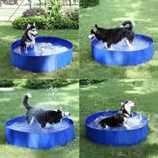 Foldable Pet Bathing And Swimming Pool Tugnpup Dog Pool Dog Swimming Dog Swimming Pools