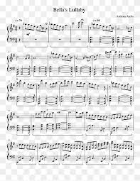 The image above is just a preview of the first page of this item. Edward Cullen Bella Swan Bella S Lullaby Piano Sheet Music Piano Edward Cullen Bella Swan Lullaby Png Pngwing