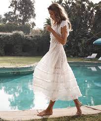 7 796 Likes 103 Comments Zimmermann Zimmermann On Instagram New Arrivals The Latest Story From Lace Dress Boho Casual Dresses Lace Beach Wedding Dress