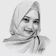 Lukisan Pensil Wajah Wanita Cantik Cikimm Com