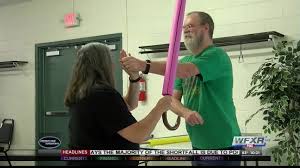 Class teaches self-defense with canes