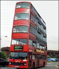 Well just you walk down any street / you're sure to meet one of us / well if you don't meet one of us / you're sure to see a . World Largest Five Story Bus Bus Weird Cars Vehicles