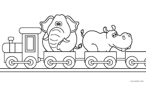 Illustration of a bullet train running through a tunnel. Free Printable Train Coloring Pages For Kids