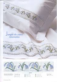 Acquista online su arteartigianato.com lenzuola matrimoniali ricamate a mano. Lenzuola Ricamate A Punto Croce Schemi Free Schemi A Punto Croce Gratis