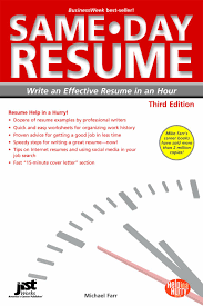 same day resume (same day resume: write