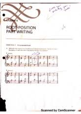 non chord tone chart scanned by camscanner