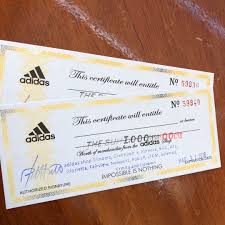Get free shipping when you purchase eligible products for just $6.50/month. Adidas Gift Certificates Tickets Vouchers Store Credits On Carousell