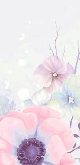 48 Ideas For Flowers Pink Wallpaper Pretty Wall Papers Pink Flowers Wallpaper Flowery Wallpaper Pastel Background Wallpapers