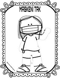 Maskeli Dunya Resmi Boyama