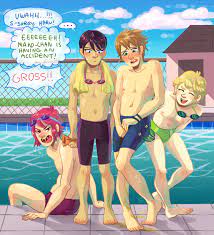 My Gosh Im Gay — ah-bagels: shut up rin i bet u pee in the pool ...