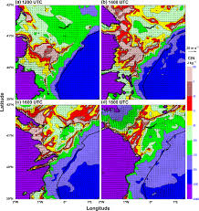As in Fig. 7, for convective inhibition (CIN)
