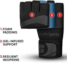 Amazon.com : Stealth Sports Boxing Inner Gloves Neoprene Wrist Support  Padded Gel Wraps Hand Protection Boxing Bag Hand Wraps for Punching MMA  Martial Arts Muay Thai Speed Bag Training