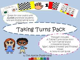 Here are 9 ideas that will help teach turn taking to your child. Social Skills Taking Turns Pack Including Social Story Visuals And More Teaching Resources
