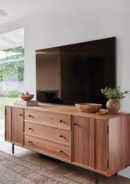 12 Stylish Ideas For Decorating Around A Tv Set Sideboards Living Room Home Decor Sideboard Styles