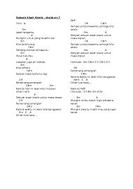 G f c g c si budi kecil…. Chord Kunci Gitar Dan Lirik Lagu Kunci Gitar Lagu Mungkinkah Chordtela