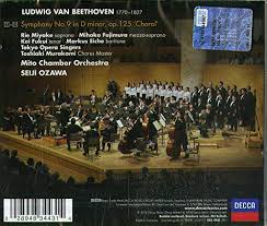 After listening to the trial version, you must remove. Simfonia A Ix A Ludwig Van Beethoven Seiji Ozawa Mito Chamber Orchestra