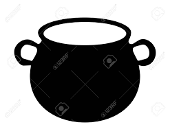 Stash the candy for your halloween visitors in a clay pot or terra cotta witch's cauldron. Empty Witch Cauldron Pot Silhouette Vector Illustration Isolated Royalty Free Cliparts Vectors And Stock Illustration Image 46527960