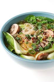 Add egg noodles and simmer until almost completely. Ginger Garlic Noodle Soup With Bok Choy Bok Choy Soup The Forked Spoon