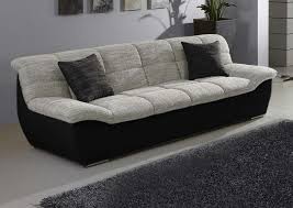 Möbel akut bietet ihnen für jeden wohnraum das passende alle möbel in großer auswahl wie immer zum schnäppchenpreis. Tivoli Sofa 3 Sitzer 232x96 Cm Silber Schwarz Gunstig Mobel Kuchen Buromobel Kaufen Froschkonig24