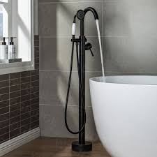 We went to a few places similar to the bath connection and. á… Woodbridge Woodbridgee Contemporary Single Handle Floor Mount Freestanding Tub Filler Faucet With Hand Shower In Oil Rubbed Bronze Finish F0010orbvt Woodbridge