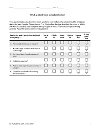 Looking for online definition of oab or what oab stands for? Oab Q Short Form Fill Online Printable Fillable Blank Pdffiller