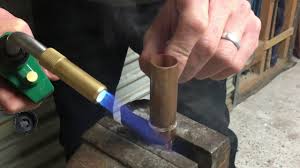 Soldering coppers were used in the past. How To Solder Brass And Copper Youtube