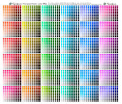 Colorful Fabrics Digitally Printed By Spoonflower Spoonflower Color Map Pantone Color Chart Map Fabric Color Palette Challenge