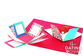 Make your own exploding box with this free template. Exploding Box Diy Printable Template The Dating Divas