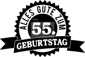 Hier gibt es die besten sprüche und glückwünsche zu 55. Alles Gute Zum 55 Geburtstag Wandposter Poster Gluck 55 Jag Myloview De