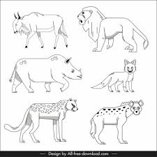 Most hog hunts take place at this location. Line Wild Animal Drawings Free Vector Download 106 571 Free Vector For Commercial Use Format Ai Eps Cdr Svg Vector Illustration Graphic Art Design