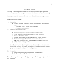Capstone project is a major component of any engineering curriculum. Essay Outline Template Sample Bookwormlab