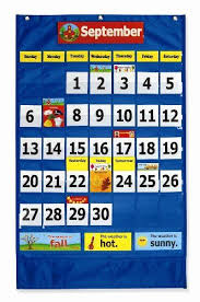 Pacon Calendar Weather Pocket Chart 0020800 Educational