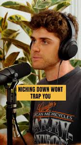 Niching down isn’t a life sentence, it’s a starting point. , Too many  creators fear picking a niche because they think it limits them forever.  But the truth is, mastering one thing first gives you the ...