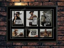While that's untrue, eastwood's spaghetti westerns sure did bring the genre into a whole new world. Clint Eastwood Spaghetti Westerns Memorabilia Signed A4 Photo Print Ebay