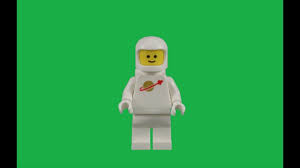 Lego Jenny Classic White Spacewoman Minifigure Green Screen Stop Motion Mini Figures Stop Motion Greenscreen