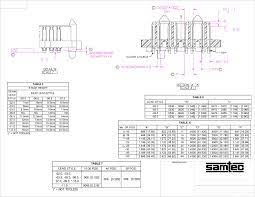SEAM-xx-xx.x-xx-xx-x-A-xx-K-TR Drawing Datasheet by Samtec Inc. | Digi-Key  Electronics