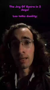 An invitation to The Joy Of Opera, this time from Leo