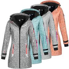 Ciesse outdoor rey coat ladies designed for the outdoor endeavour, the ciesse outdoor rey coat is designed from stretch fabric, with a dual zip fastening, long sleeves and zip pockets. Geographical Norway Damen Mantel Softshelljacke Regenjacke Parka Timael Ebay