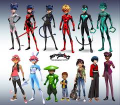 Arte Conceptual Personajes Ladybug Miraculous Capitulos De Ladybug