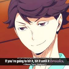 He's kept it from his teammates for a long time. Pin On Haikyuu ãƒã‚¤ã‚­ãƒ¥ãƒ¼