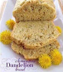 Clementine Dandelion Bread Edible Flowers Recipes Dandelion Recipes Baking Recipes