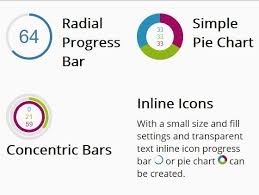 customizable radial progress bar plugin with jquery jquery