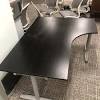 Ikea galant eckschreibtisch schreibtisch schwarzbraun 120x160cm top zustand. 1
